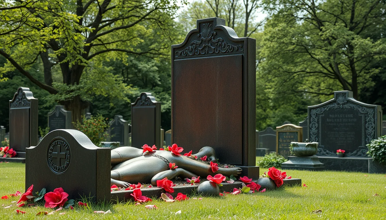 Sculpture for: So I can eat the remains / Hidden 'neath your gravestone