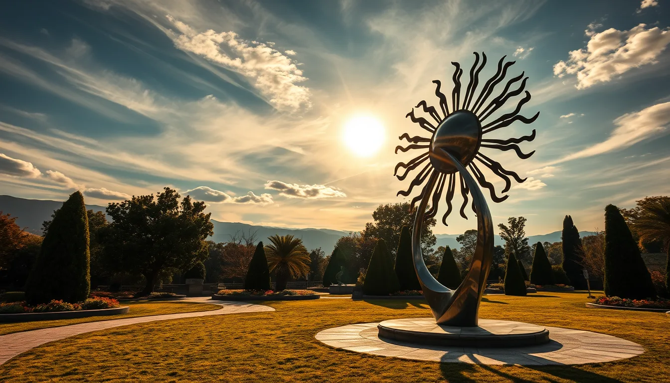 Sculpture for: You're surprised by the sun's warmth / Despite the troubled sky
